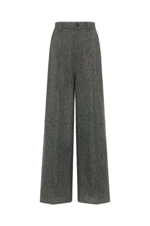 Pantaloni in lana a gamba larga MAISON MARGIELA | S29KA0394M35569855M